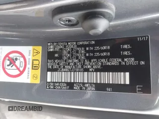 2018 Lexus NX 300 with VIN JTJBARBZ7J2158165, listed as a IAAI auction lot 42153520 with 99,942 mi miles and . Bid and sale history available at DreamBid. Image 9.
