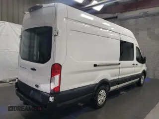 2021 Ford Transit Cargo with VIN 1FTBW3X83MKA02596, listed as a Copart auction lot 53997555 with 114,485 mi miles and Clean Title. Bid and sale history available at carsss.com. Image 3.