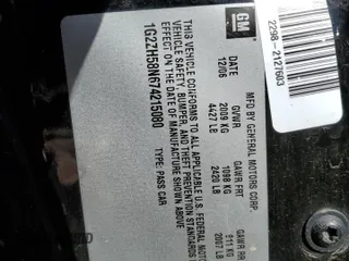 2007 Pontiac G6 GT z VIN 1G2ZH58N674215080, wystawiony jako Copart lot #53332684 z przebiegiem 167 552 mil mil oraz Nie do naprawy • Non repairable. Historia ofert i sprzedaży dostępna na DreamBid. Obrazek 13.