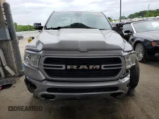 2020 Ram 1500 Big Horn with VIN 1C6SRFFM5LN229056, listed as a Copart auction lot 57224183 with 0 mi miles. Bid and sale history available at carsss.com. Image 5.