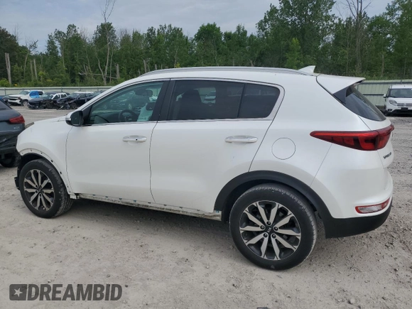 2018 Kia Sportage EX z VIN KNDPN3AC9J7310179, wystawiony jako Copart lot #61767815 z przebiegiem 77 541 mil mil oraz Szkoda całkowita • Salvage title. Historia ofert i sprzedaży dostępna na DreamBid. Obrazek 2.