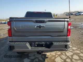 2021 Chevrolet Silverado 1500 Custom with VIN 3GCPWBEK4MG428142, listed as a Copart auction lot 52232105 with 51,129 mi miles and Salvage Title. Bid and sale history available at DreamBid. Image 6.