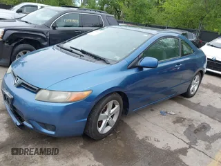 2006 Honda Civic Cpe EX with VIN 2HGFG12826H560333, listed as a IAAI auction lot 42131156 with 182,438 mi miles. Bid and sale history available at carsss.com. Image 2.