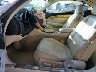 2002 Lexus SC 430 z VIN JTHFN48Y520005046, wystawiony jako Copart lot #49508605 z przebiegiem 126 933 mil mil oraz Szkody całkowita. Historia ofert i sprzedaży dostępna na DreamBid. Obrazek 7.