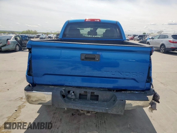 2018 Toyota Tundra 2WD SR5 with VIN 5TFEM5F18JX129250, listed as a Copart auction lot 50526165 with 83,064 mi miles and Salvage Title. Bid and sale history available at carsss.com. Image 6.