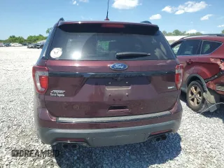 2018 Ford Explorer Sport with VIN 1FM5K8GT0JGA23474, listed as a Copart auction lot 58195045 with 149,965 mi miles and Salvage title. Bid and sale history available at DreamBid. Image 6.