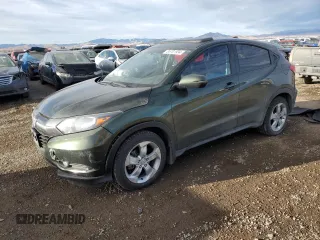 2016 Honda HR-V EX with VIN 3CZRU6H57GM709203, listed as a Copart auction lot 85701934 with 203,964 mi miles and Salvage Title. Bid and sale history available at carsss.com. Image 1.