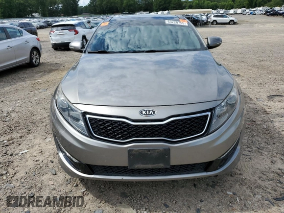 2013 Kia Optima SX with VIN 5XXGR4A6XDG136042, listed as a Copart auction lot 63220755 with 80,709 mi miles and Salvage title. Bid and sale history available at DreamBid. Image 5.