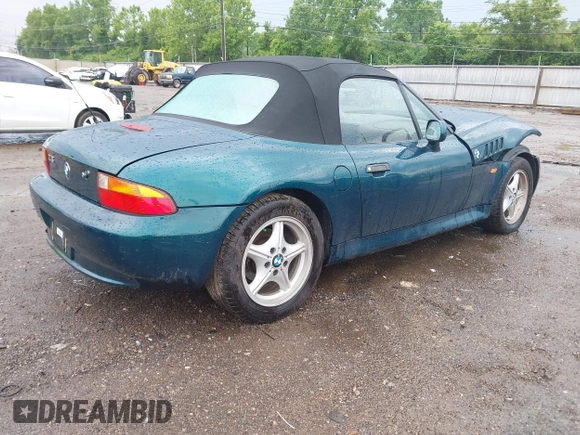 1996 BMW 3 Series Z3 1.9 with VIN 4USCH7327TLB68648, listed as a IAAI auction lot 42342282 with 105,848 mi miles and . Bid and sale history available at DreamBid. Image 4.