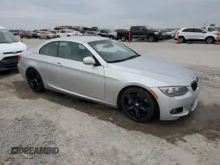 2013 BMW 3 Series 335i with VIN WBADX7C59DJ590306, listed as a Copart auction lot 50372085 with 106,343 mi miles and Salvage Title. Bid and sale history available at DreamBid. Image 4.