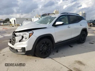 2022 GMC Terrain SLE with VIN 3GKALMEV9NL253730, listed as a Copart auction lot 45146535 with Not provided miles and Salvage title. Bid and sale history available at DreamBid. Image 1.