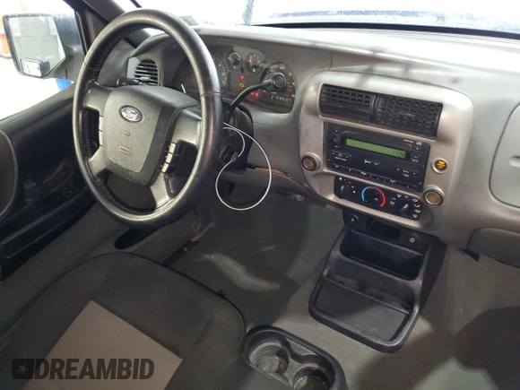 2010 Ford Ranger XL with VIN 1FTKR1AD7APA22740, listed as a Copart auction lot 64375745 with 129,388 mi miles and Salvage title. Bid and sale history available at DreamBid. Image 8.
