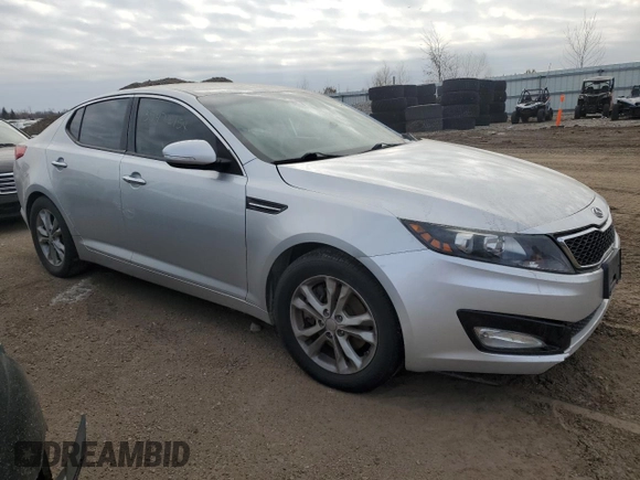 2012 Kia Optima EX with VIN 5XXGN4A66CG029239, listed as a Copart auction lot 43547215 with 171,662 mi miles and Salvage Title. Bid and sale history available at carsss.com. Image 4.