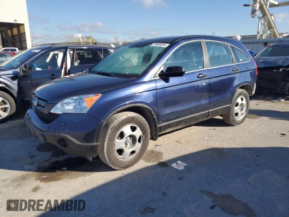 2009 Honda CR-V LX with VIN 5J6RE48369L030141, listed as a Copart auction lot 79566954 with 235,353 mi miles and Salvage Title. Bid and sale history available at carsss.com. Image 1.