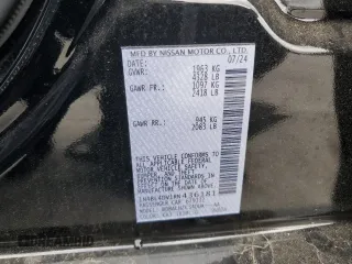 2024 Nissan Altima 2.5 SV with VIN 1N4BL4DV1RN436181, listed as a Copart auction lot 47572835 with 698 mi miles and Salvage Title. Bid and sale history available at carsss.com. Image 12.