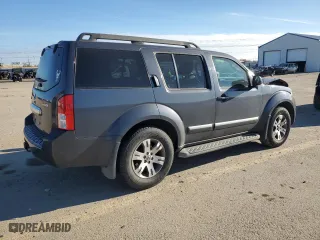 2011 Nissan Pathfinder Silver with VIN 5N1AR1NB5BC600102, listed as a Copart auction lot 42105245 with 122,546 mi miles and Salvage Title. Bid and sale history available at carsss.com. Image 3.