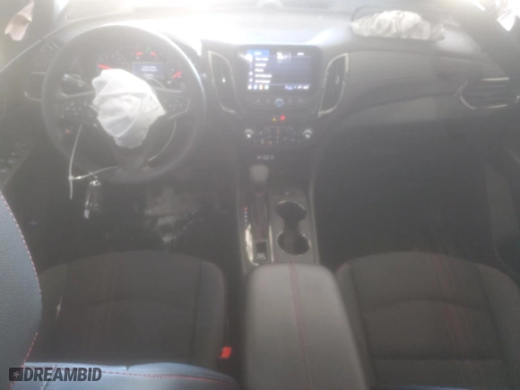 2024 Chevrolet Equinox RS with VIN 3GNAXMEG7RS117231, listed as a Copart auction lot 45283535 with 6,709 mi miles and Salvage Title. Bid and sale history available at carsss.com. Image 8.