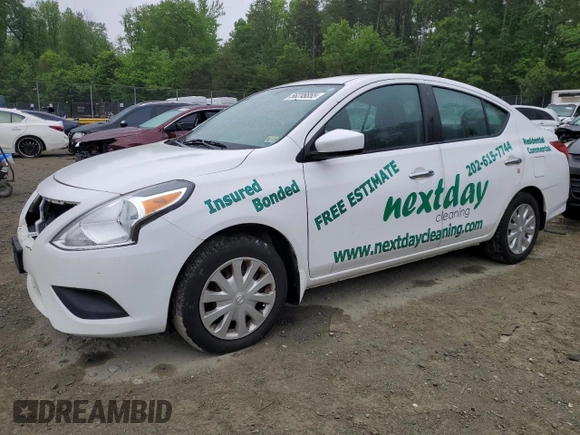 2016 Nissan Versa SV with VIN 3N1CN7AP7GL913177, listed as a Copart auction lot 56228855 with 202,930 mi miles and Clean Title. Bid and sale history available at DreamBid. Image 1.
