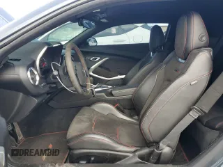 2021 Chevrolet Camaro ZL1 with VIN 1G1FJ1R60M0105348, listed as a Copart auction lot 44238115 with 15,373 mi miles and Salvage Title. Bid and sale history available at carsss.com. Image 7.