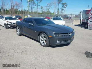 2011 Chevrolet Camaro 2LT with VIN 2G1FC1ED0B9142403, listed as a IAAI auction lot 41718302 with 204,995 mi miles. Bid and sale history available at carsss.com. Image 1.
