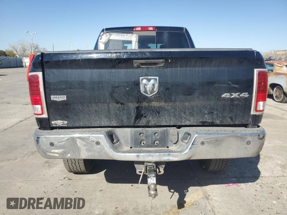 2014 Ram 2500 Laramie with VIN 3C6UR5FL2EG320582, listed as a Copart auction lot 52282625 with 216,745 mi miles and Salvage title. Bid and sale history available at DreamBid. Image 6.