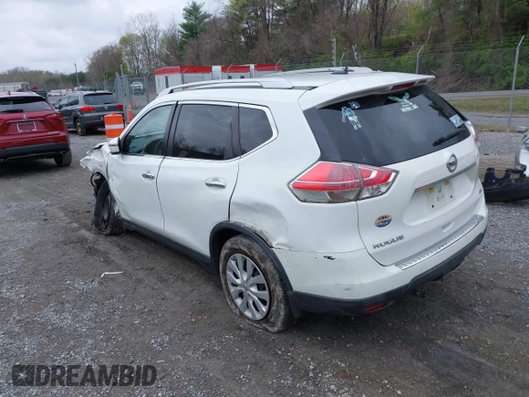 2016 Nissan Rogue SV with VIN KNMAT2MV7GP713086, listed as a IAAI auction lot 42021596 with 118,290 mi miles and . Bid and sale history available at carsss.com. Image 3.