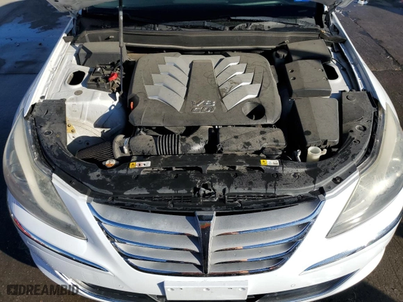 2014 Hyundai Genesis 5.0L R-Spec with VIN KMHGC4DH7EU265894, listed as a Copart auction lot 86143634 with 99,930 mi miles and Salvage Title. Bid and sale history available at carsss.com. Image 11.