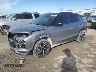 2023 Chevrolet TrailBlazer RS with VIN KL79MTSL0PB114404, listed as a Copart auction lot 42748815 with 31,617 mi miles and Salvage Title. Bid and sale history available at carsss.com. Image 1.