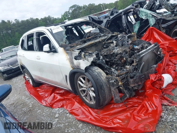 2020 BMW X5 sDrive40i with VIN 5UXCR4C08L9C07579, listed as a IAAI auction lot 41871208 with Not Provided miles and . Bid and sale history available at DreamBid. Image 1.