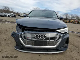 2021 Audi e-tron Sportback Prestige with VIN WA13AAGE0MB019623, listed as a Copart auction lot 49598914 with 20,856 mi miles. Bid and sale history available at carsss.com. Image 5.