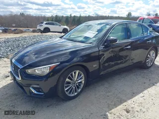 2018 Infiniti Q50 3.0t SPORT with VIN JN1EV7AR0JM434364, listed as a IAAI auction lot 41897309 with 57,128 mi miles. Bid and sale history available at carsss.com. Image 17.