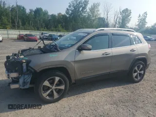 2019 Jeep Cherokee Limited z VIN 1C4PJMDX1KD270733, wystawiony jako Copart lot #64125345 z przebiegiem 105 840 mil mil oraz Szkoda całkowita • Salvage title. Historia ofert i sprzedaży dostępna na DreamBid. Obrazek 1.