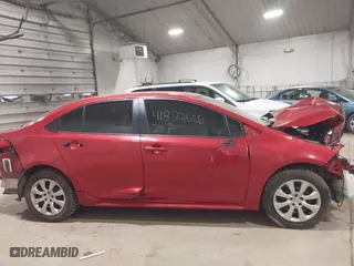 2020 Toyota Corolla LE with VIN JTDEPRAE3LJ027496, listed as a IAAI auction lot 41822666 with 64,433 mi miles. Bid and sale history available at carsss.com. Image 13.