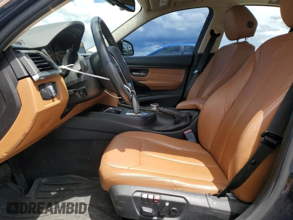 2014 BMW 3 Series 328d with VIN WBA3D3C5XEK154587, listed as a Copart auction lot 55257685 with 123,593 mi miles and Clean title. Bid and sale history available at DreamBid. Image 7.
