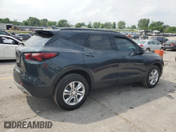 2020 Chevrolet Blazer LT with VIN 3GNKBCR4XLS615251, listed as a Copart auction lot 58942695 with 95,240 mi miles and Salvage title. Bid and sale history available at DreamBid. Image 3.