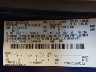 2013 Ford Escape SEL с VIN 1FMCU9H97DUD78609, выставлен на аукционе IAAI как лот 42512197 с пробегом 152 866 миль миль и . История ставок и продаж доступна на DreamBid. Изображение 9.
