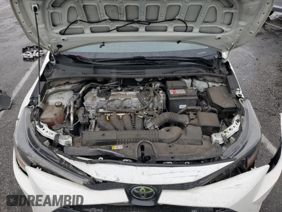 2021 Toyota Corolla LE with VIN 5YFEPMAE6MP252219, listed as a Copart auction lot 47689615 with 124,846 mi miles and Salvage Title. Bid and sale history available at carsss.com. Image 13.