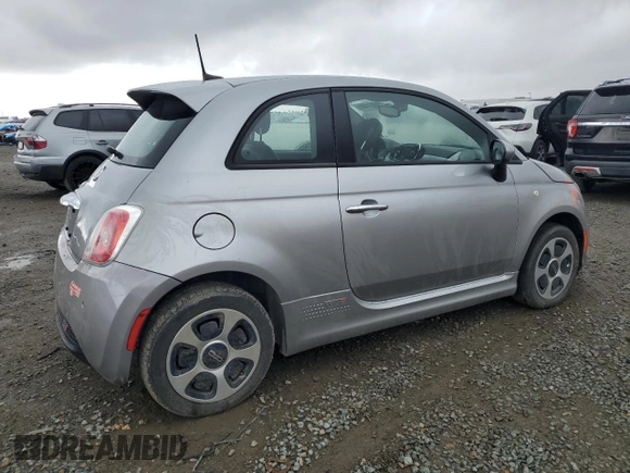 2017 FIAT 500e z VIN 3C3CFFGE7HT525317, wystawiony jako Copart lot #48951485 z przebiegiem Nie podano mil oraz Szkoda całkowita • Salvage title. Historia ofert i sprzedaży dostępna na DreamBid. Obrazek 3.
