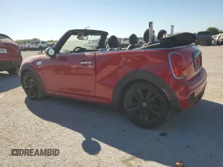 2017 MINI Convertible Cooper S with VIN WMWWG9C31H3C82109, listed as a Copart auction lot 73492094 with 54,649 mi miles and Salvage Title. Bid and sale history available at carsss.com. Image 2.