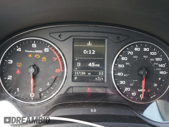 2015 Audi A3 1.8T Premium with VIN WAUACGFFXF1005769, listed as a Copart auction lot 50148835 with 157,184 mi miles and Clean Title. Bid and sale history available at carsss.com. Image 9.
