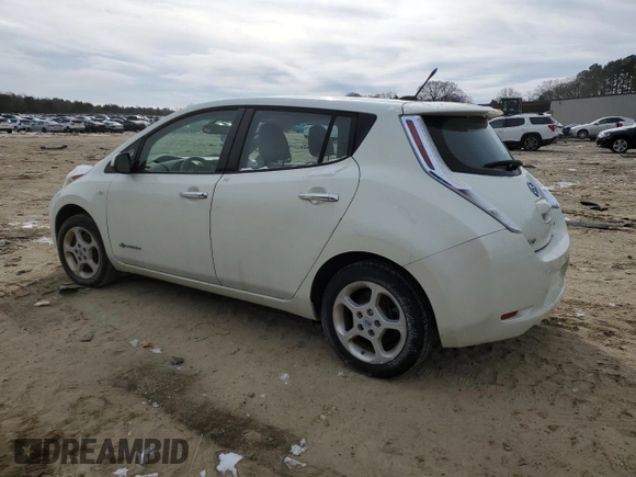 2011 Nissan LEAF SL with VIN JN1AZ0CP4BT006990, listed as a Copart auction lot 41970945 with 70,805 mi miles and Clean Title. Bid and sale history available at carsss.com. Image 2.