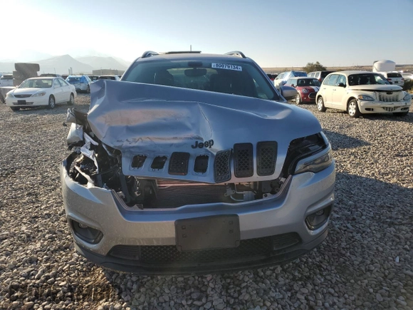 2020 Jeep Cherokee Altitude with VIN 1C4PJMLN0LD533246, listed as a Copart auction lot 80079134 with 36,152 mi miles and Salvage Title. Bid and sale history available at carsss.com. Image 5.