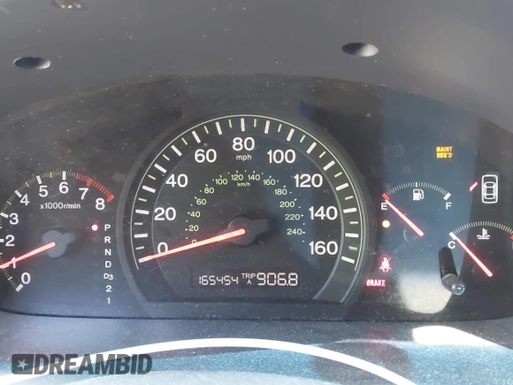 2005 Honda Accord EX with VIN 1HGCM56725A107735, listed as a IAAI auction lot 41838682 with 165,454 mi miles and . Bid and sale history available at DreamBid. Image 7.
