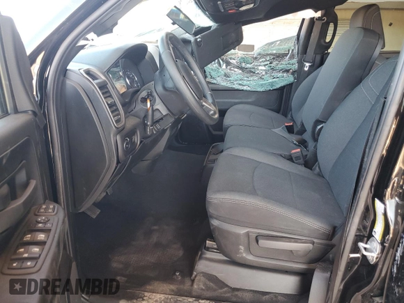 2024 Ram 2500 Tradesman with VIN 3C6UR5CL0RG254317, listed as a Copart auction lot 62199525 with Not provided miles and Salvage title. Bid and sale history available at DreamBid. Image 7.