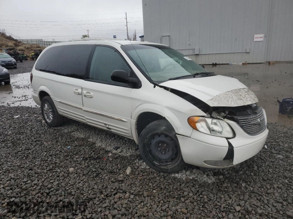 2002 Chrysler Town & Country Limited with VIN 2C8GP64L22R606053, listed as a Copart auction lot 44357905 with Not Provided miles and Salvage Title. Bid and sale history available at carsss.com. Image 4.