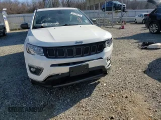 2021 Jeep Compass 80th Anniversary with VIN 3C4NJCEB7MT597400, listed as a Copart auction lot 41338215 with 78,247 mi miles and Salvage Title. Bid and sale history available at carsss.com. Image 12.