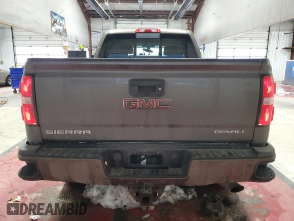 2015 GMC Sierra 2500HD Denali with VIN 1GT120EG6FF619065, listed as a Copart auction lot 83321254 with 120,628 mi miles and Salvage title. Bid and sale history available at DreamBid. Image 6.