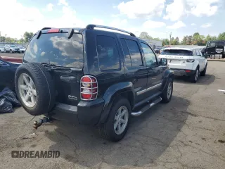 2005 Jeep Liberty Limited with VIN 1J8GL58K05W711624, listed as a Copart auction lot 62479315 with 138,904 mi miles and Salvage title. Bid and sale history available at DreamBid. Image 3.