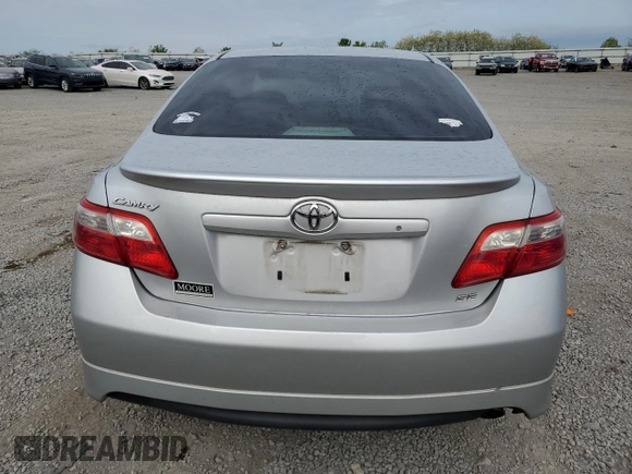 2009 Toyota Camry with VIN 4T1BE46K69U414962, listed as a Copart auction lot 51457245 with 206,351 mi miles and Salvage Title. Bid and sale history available at DreamBid. Image 6.