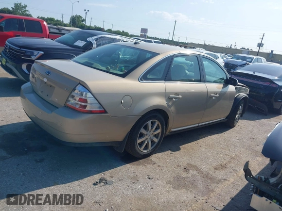 2008 Ford Taurus SEL with VIN 1FAHP24W58G141289, listed as a IAAI auction lot 42176863 with 263,720 mi miles and . Bid and sale history available at DreamBid. Image 4.